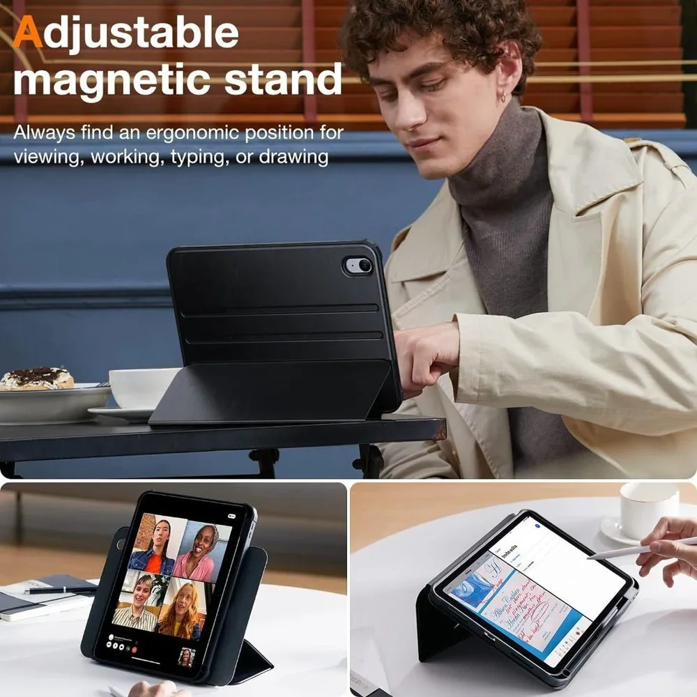 TORRAS Magnetic iPad 10th Generation Case Multiple Viewing Angles BRAND NEW